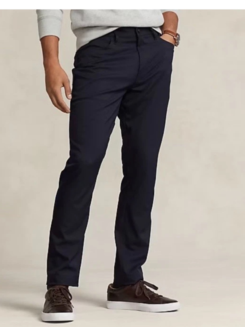 Polo Ralph Lauren Slim Fit Performance Twill Pant 30 / 29.5 Navy Blue Work Golf